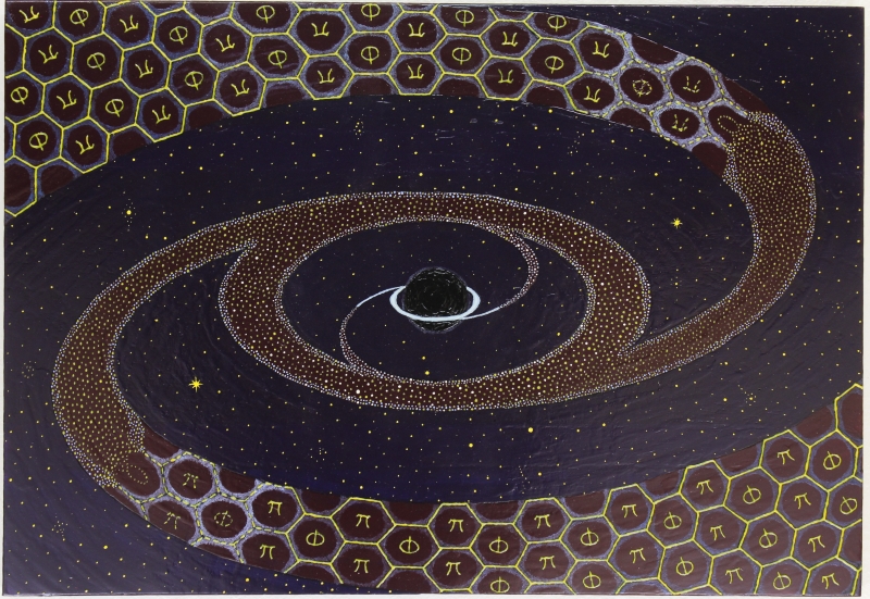 Quantum Relative Entropy by artist Edd Ogden